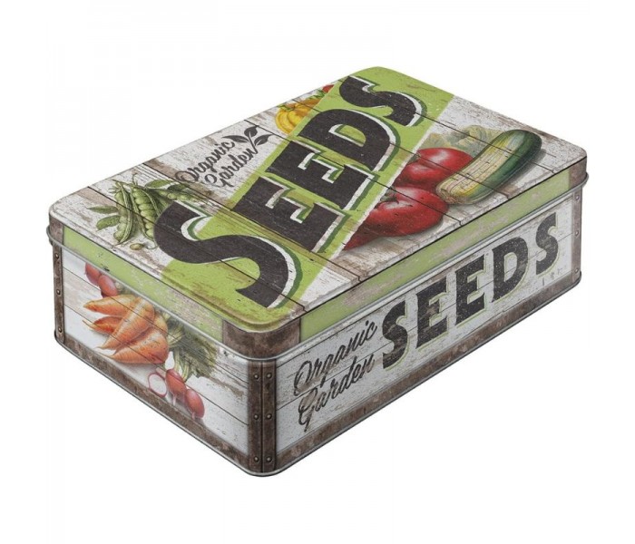 Nostalgic Art 30766 Puszka Płaska Garden Seeds