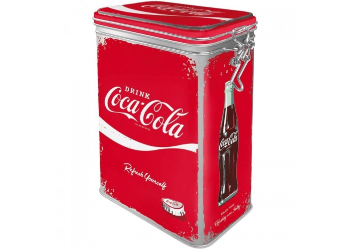 Nostalgic Art 31136 Puszka z klipsem Coca-Cols Refresh Yourself