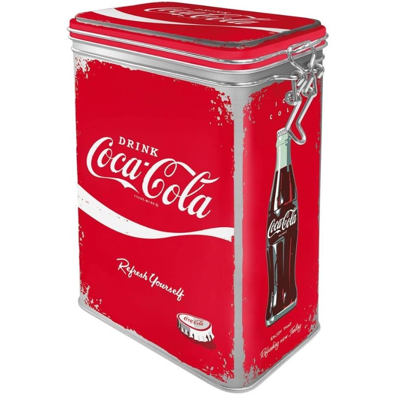 Nostalgic Art 31136 Puszka z klipsem Coca-Cols Refresh Yourself