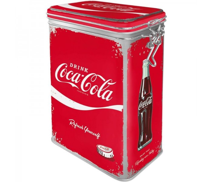 Nostalgic Art 31136 Puszka z klipsem Coca-Cols Refresh Yourself
