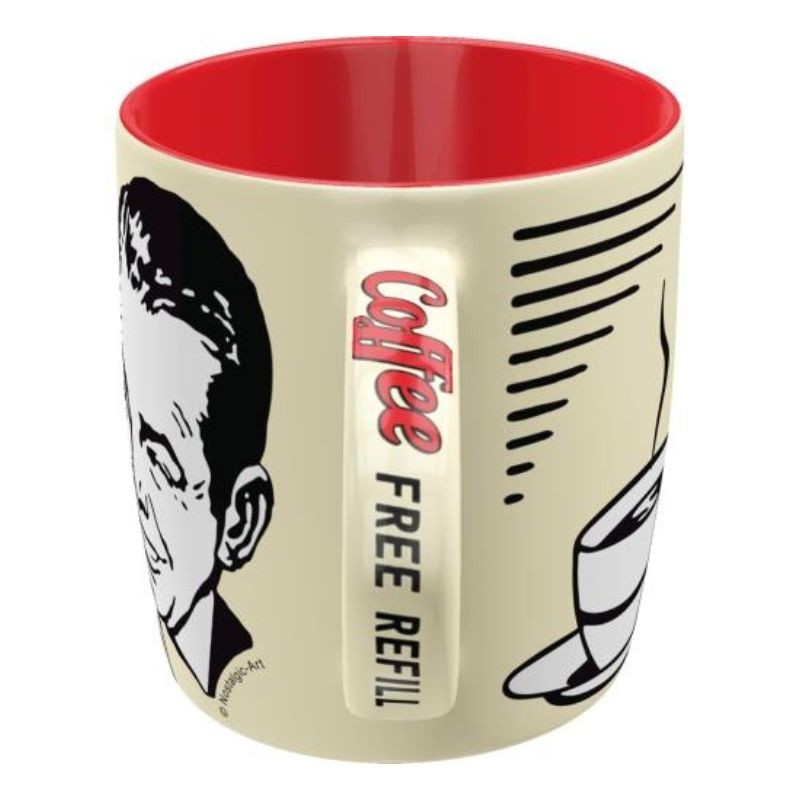 Nostalgic Art 43022 Kubek Strong Coffee Served Here