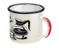 Nostalgic Art 43203 Emaliowany Kubek Strong Coffee Ser Strong Coffee Served Here