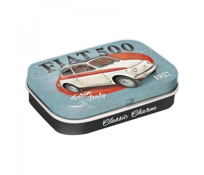 Nostalgic Art 81482 Mint Box Fiat 500 Turin Italy