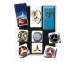 Nostalgic Art 83103 Magnesy 9 szt. Mercedes-Benz - Logo Evolution