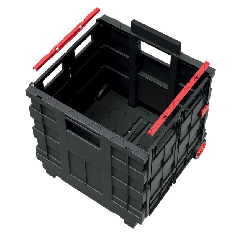 Składany Wózek na kółkach Cart T - KCT4040 - czerwony (3 szt.ktn)