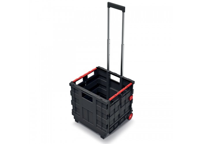 Składany Wózek na kółkach Cart T - KCT4040 - czerwony (3 szt.ktn)