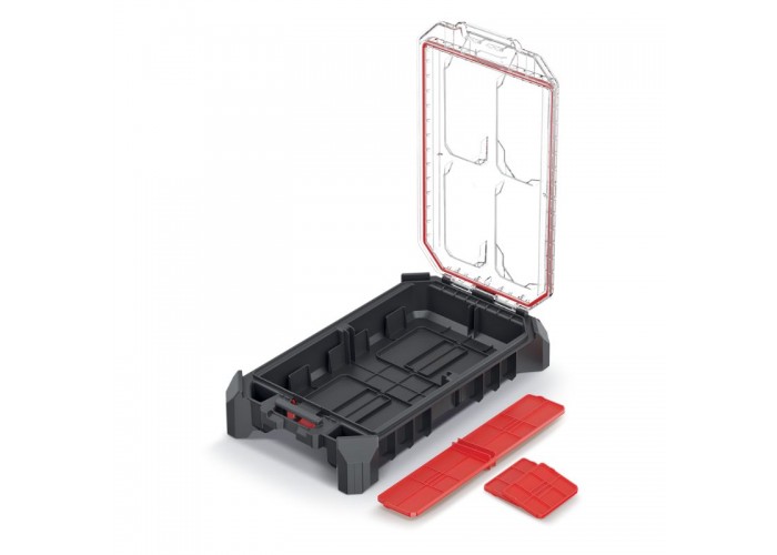 ORGANIZER NARZĘDZIOWY MSX 25 NISKI S - KMX40258S - czarny (5 szt.ktn)