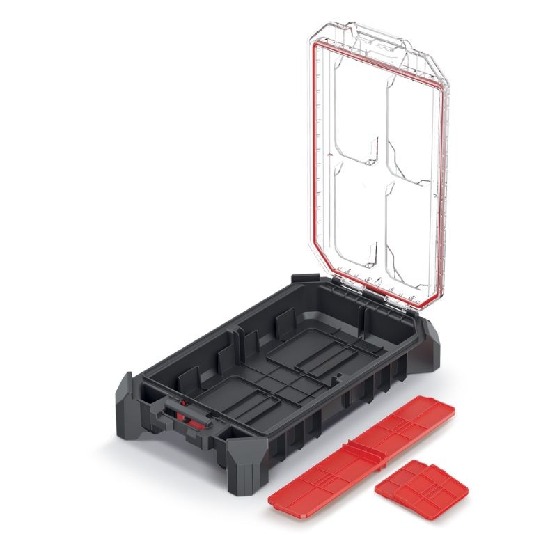 ORGANIZER NARZĘDZIOWY MSX 25 NISKI S - KMX40258S - czarny (5 szt.ktn)