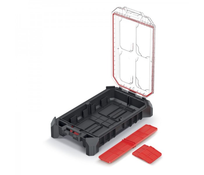 ORGANIZER NARZĘDZIOWY MSX 25 NISKI S - KMX40258S - czarny (5 szt.ktn)