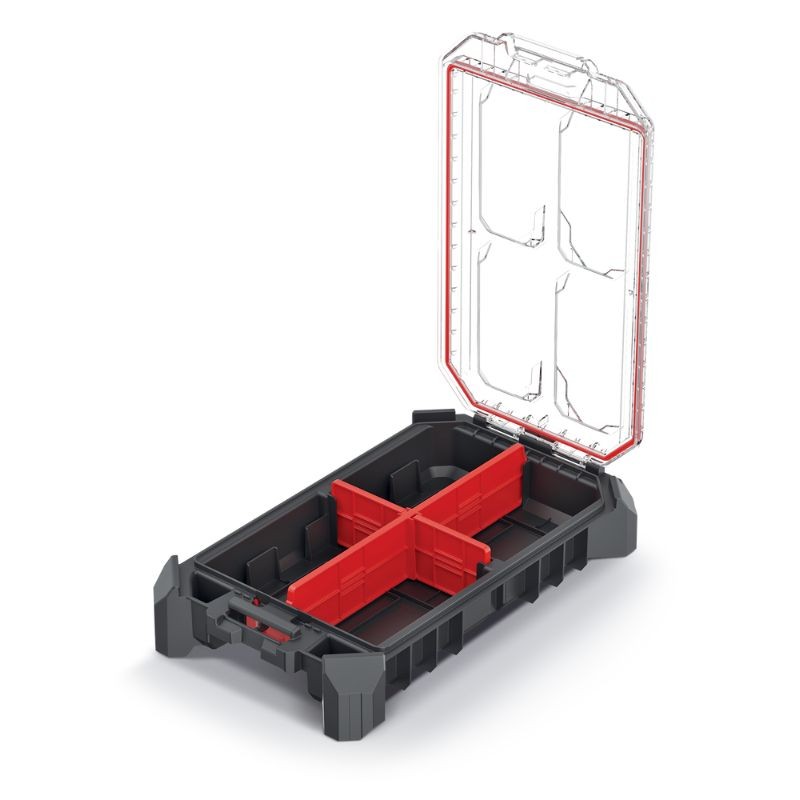 ORGANIZER NARZĘDZIOWY MSX 25 NISKI S - KMX40258S - czarny (5 szt.ktn)
