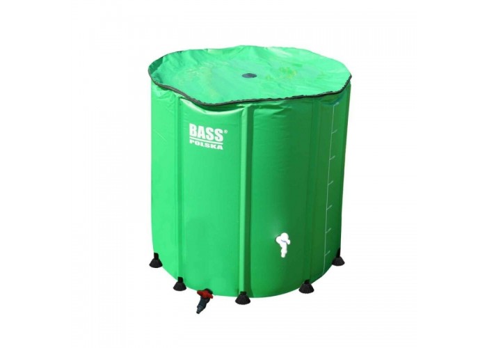 Beczka na wodę deszczową 1000 l` zielona - Bass Polska