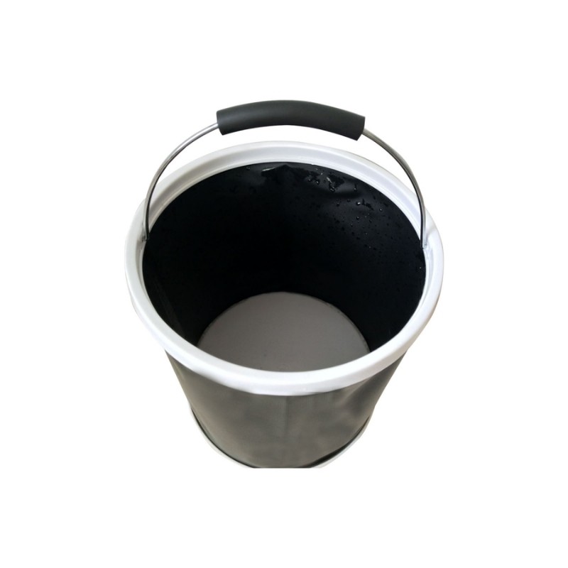 Wiaderko silikonowe` składane` 10 l - Bass Polska