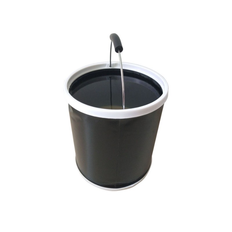 Wiaderko silikonowe` składane` 10 l - Bass Polska