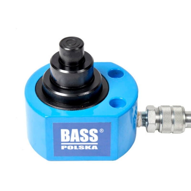 Siłownik hydrauliczny 100 T` cylinder płaski` 3 tłoki - Bass Polska