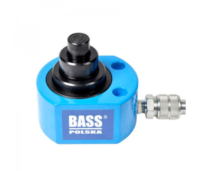 Siłownik hydrauliczny 100 T` cylinder płaski` 3 tłoki - Bass Polska