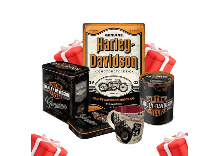 Prezent na Walentynki dla Niego – Oryginalny Zestaw Harley-Davidson Genuine