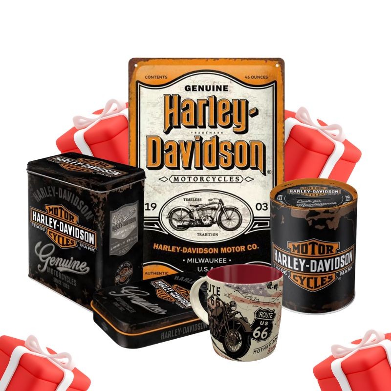 Prezent na Walentynki dla Niego – Oryginalny Zestaw Harley-Davidson Genuine