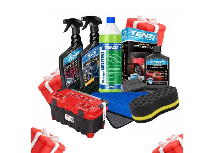Prezent na Walentynki dla Niego – Praktyczny Zestaw do Pielęgnacji Auta TENZI