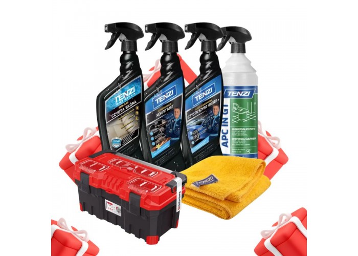 Prezent na Walentynki dla Niego – Praktyczny Zestaw do Czyszczenia Wnętrza Auta TENZI