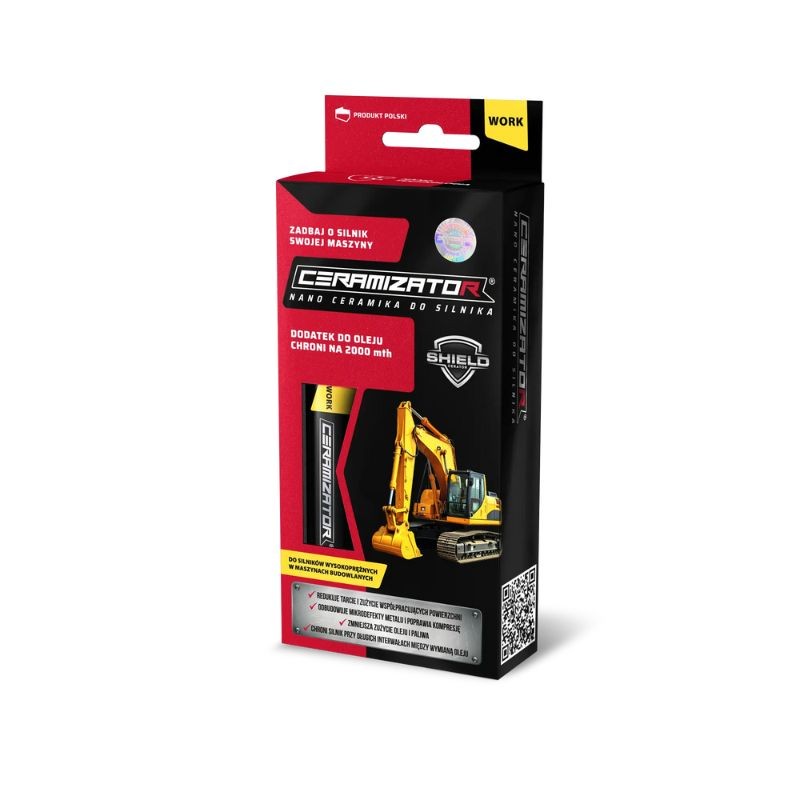 CERAMIZATOR WORK Do silników wysokoprężnych w maszynach budowlanych - 20g (20szt. ktn)