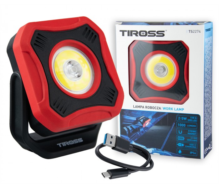 Lampa TS2274 z magnesami 1000lm