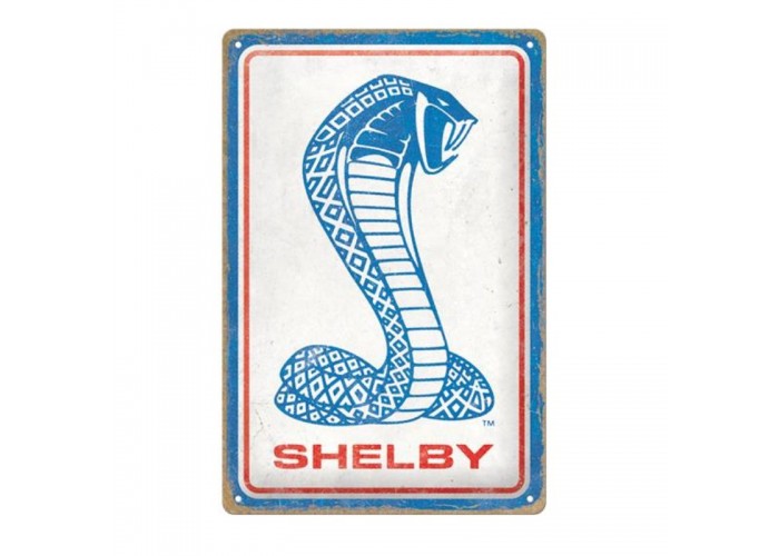 Nostalgic Art 22442 Plakat 20x30 Shelby Cobra Snake