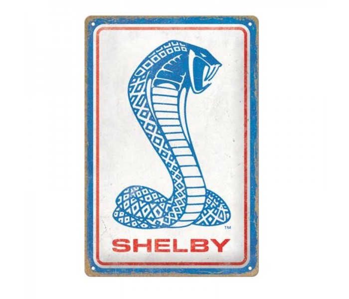 Nostalgic Art 22442 Plakat 20x30 Shelby Cobra Snake