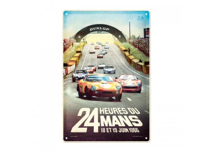 Nostalgic Art 22446 Plakat 20x30 Le Mans Racing Poster
