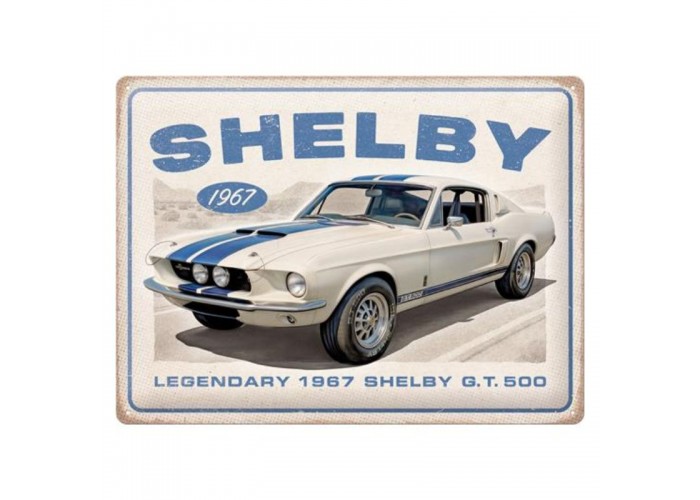 Nostalgic Art 23380 Plakat 30x40 Shelby 1967 GT500