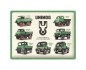 Nostalgic Art 23382 Plakat 30x40 Mercedes Daimler Truck Unimog Model Chart