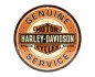 Nostalgic Art 25118 Plakat okągły 35cm Harley Davidson genuine Service