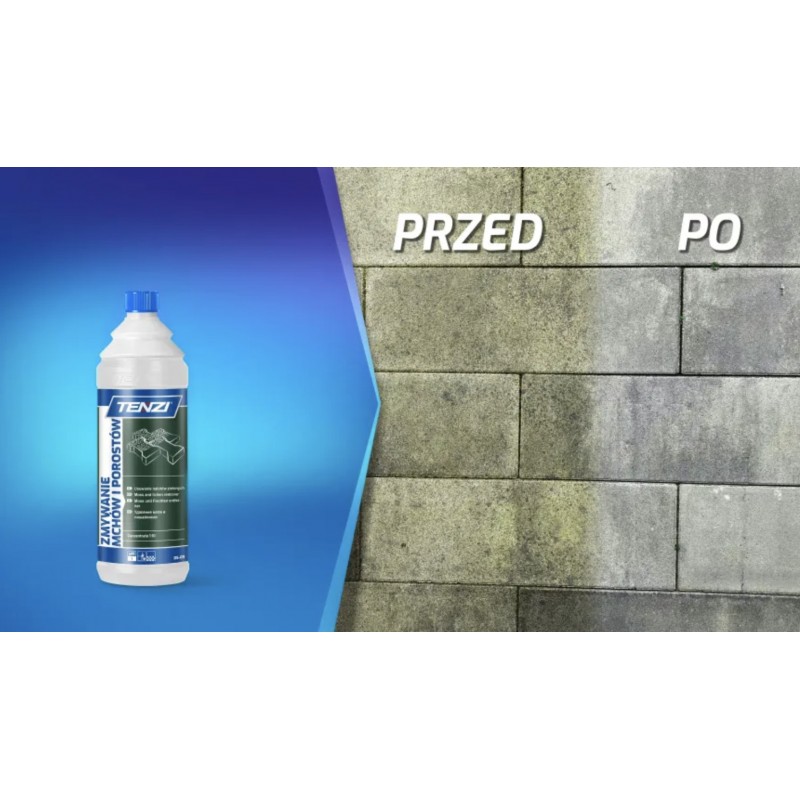 TENZI Zmywanie mchów i porostów – skuteczne usuwanie mchu i &nbsp;nalotów 1L