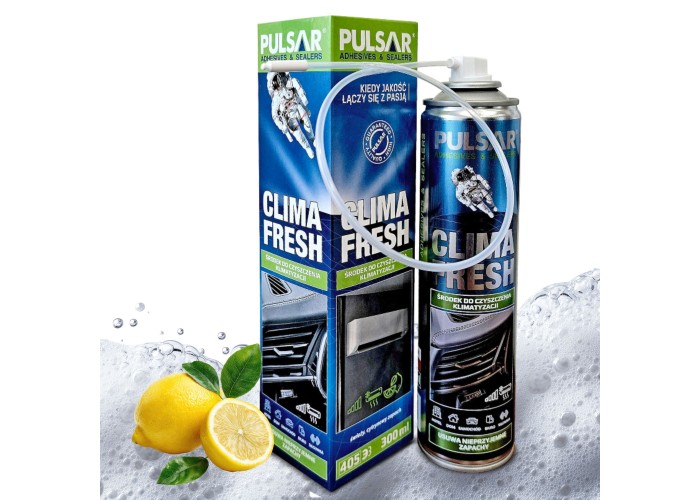 PULSAR Clima Fresh 300ml pianka do odgrzybiania klimatyzacji