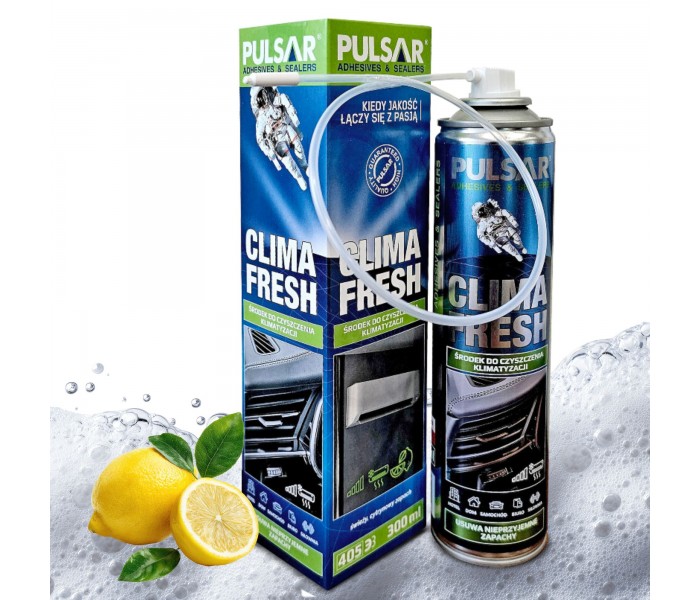 PULSAR Czyszczenie Odgrzybianie Klimatyzacji 300ml