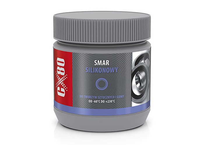 Smar silikonowy 500g NSF do uszczelek gumy i tworzyw