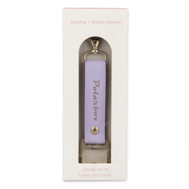 Fioletowy brelok z otwieraczem Polarbox Malva 9469-4