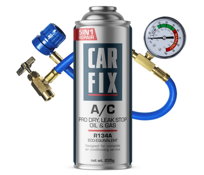 CarFix R134a zestaw do nabijania klimatyzacji z manometrem