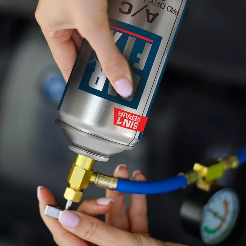 CarFix R134a zestaw do nabijania klimatyzacji z manometrem
