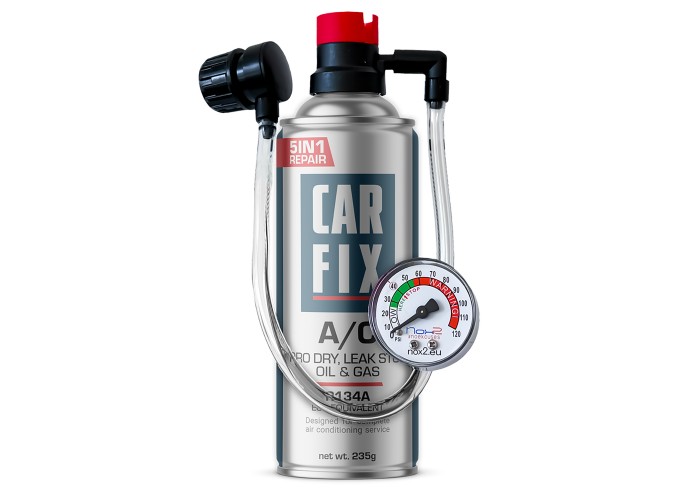 CarFix HOBBY R134a zestaw do nabijania klimatyzacji z przewodem jednorazowym