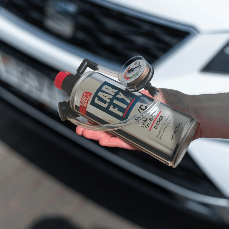 CarFix HOBBY R134a zestaw do nabijania klimatyzacji z przewodem jednorazowym