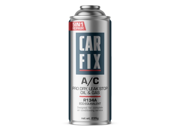 CarFix 5w1 gaz do klimatyzacji R134a 235 ml