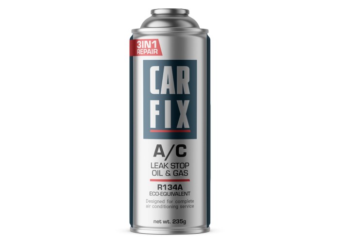 CarFix 3w1 gaz do klimatyzacji R134a 235 ml