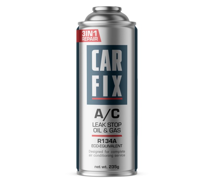 CarFix 3w1 gaz do klimatyzacji R134a 235 ml