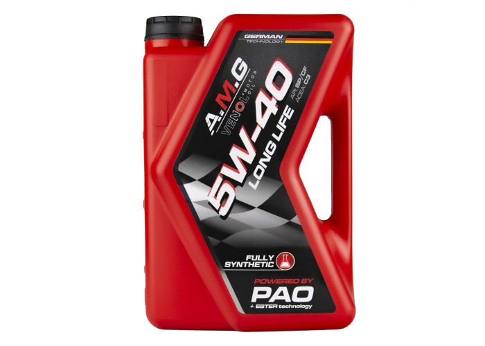A.M.G. VENOL FULLY SYNTHETIC LONG LIFE SP CF 5W-40 4L 