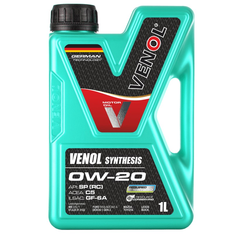 VENOL Synthesis 0W20 1L olej silnikowy SP RC C5 GF6A