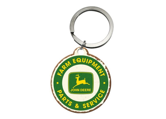 Brelok John Deere Parts Service - Nostalgic Art 48052