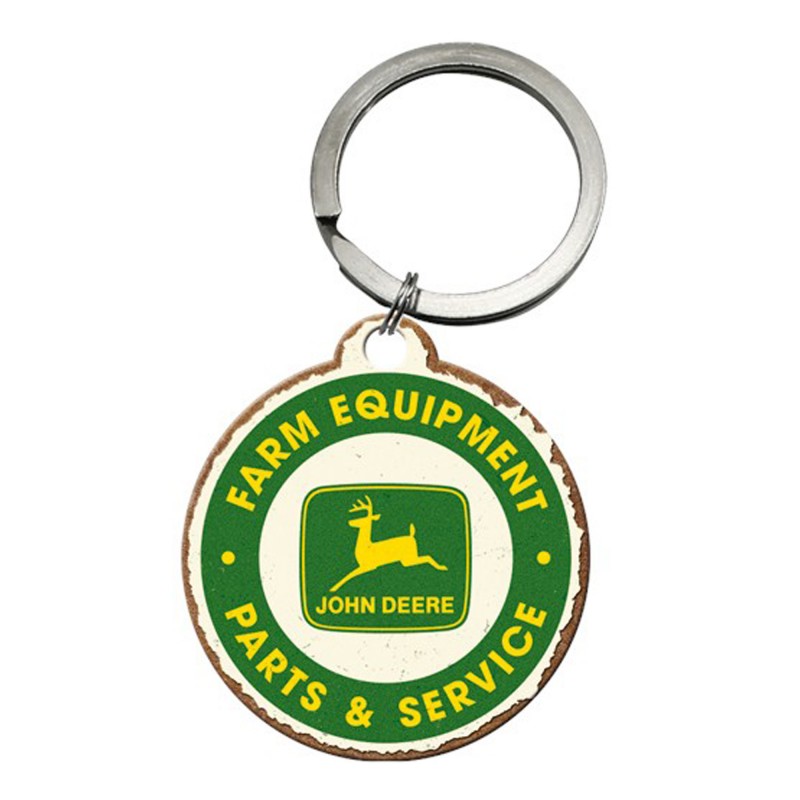 Brelok John Deere Parts Service - Nostalgic Art 48052