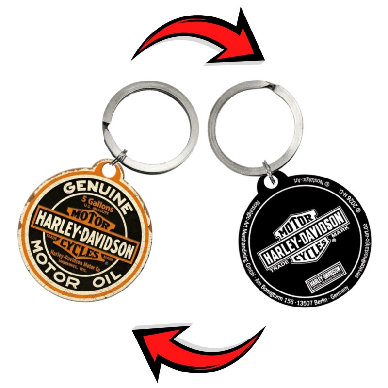 Brelok Harley Davidson Genuine Motor - Nostalgic Art 48053