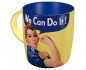 Kubek ceramiczny We Can Do It 340 ml - Nostalgic Art 43013