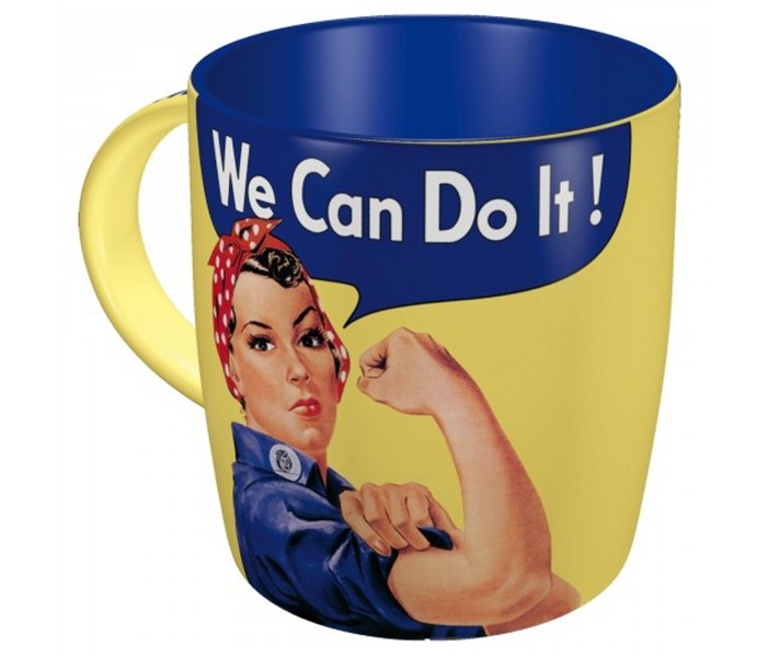 Kubek ceramiczny We Can Do It 340 ml - Nostalgic Art 43013